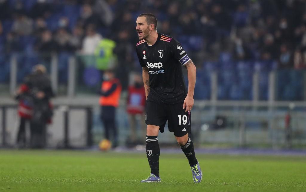 Bonucci in campo con la Juve (Getty Images)