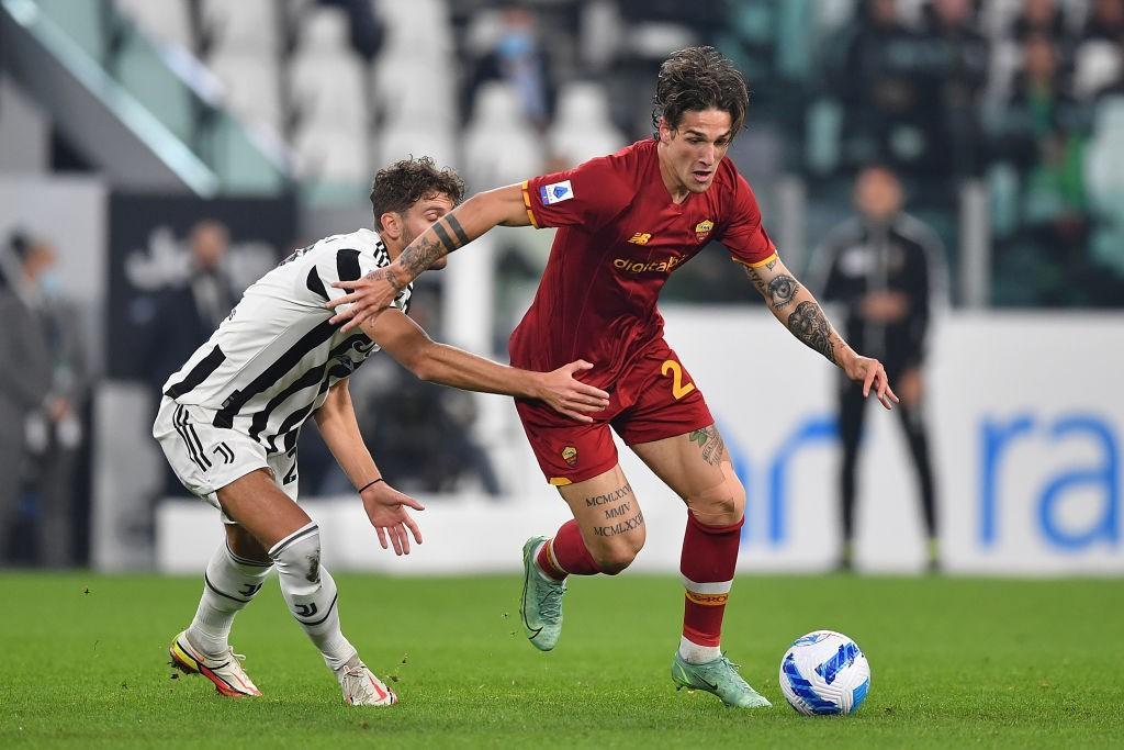 Zaniolo e Locatelli nella  gara d'andata (Getty Images)