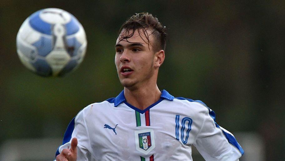 Alessio Riccardi con la maglia della Nazionale