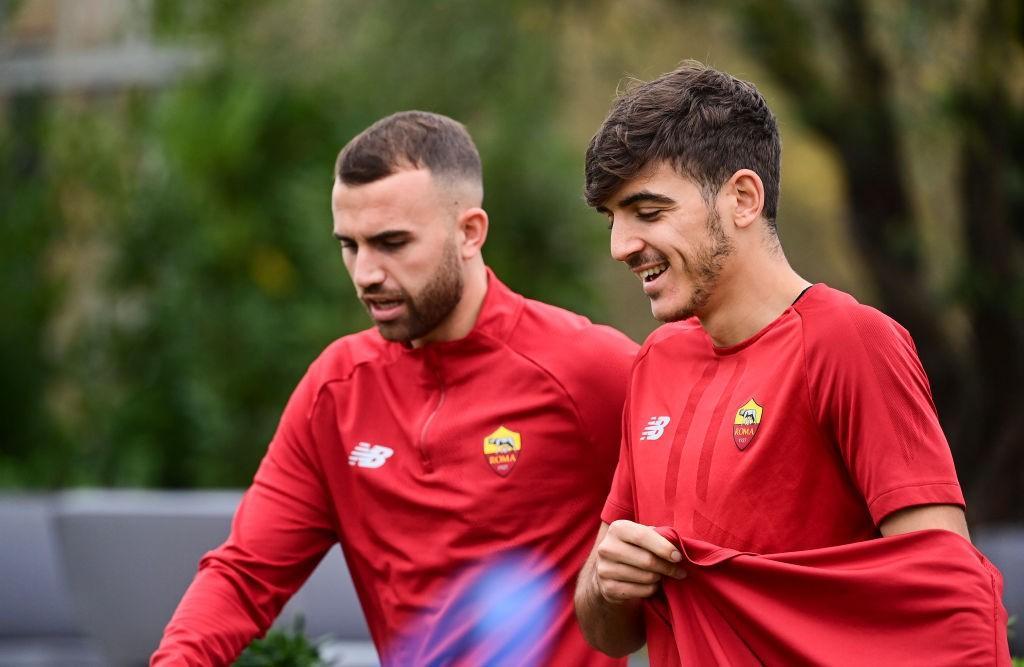 Villar e Mayoral in allenamento (Getty Images)