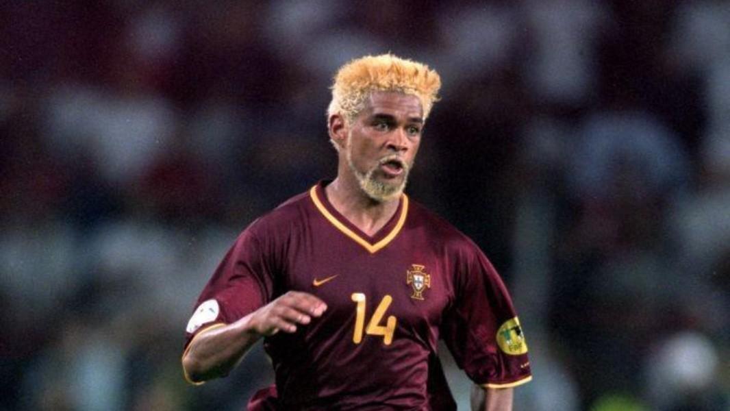 Abel Xavier, alla Roma nel 2004-05, con la maglia del Portogallo