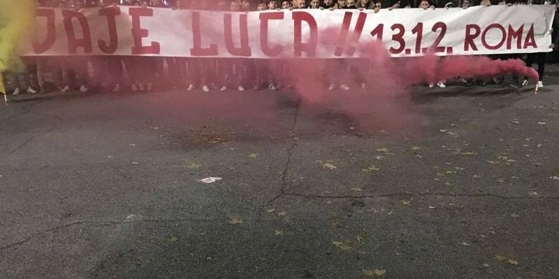La solidarietà dei tifosi di tutta Italia