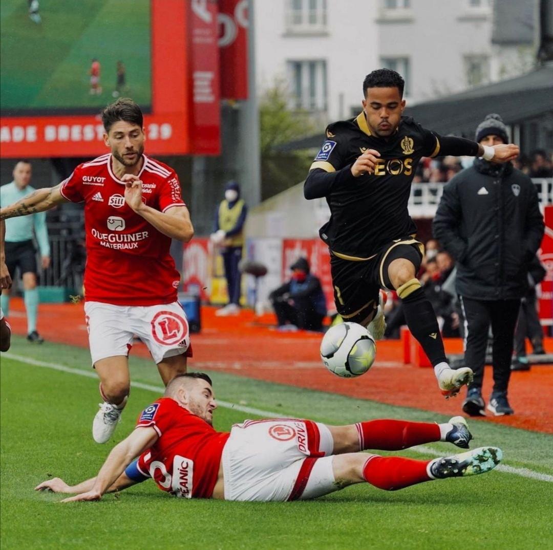 Justin Kluivert in azione (Foto dal profilo Instagram @justinkluivert)