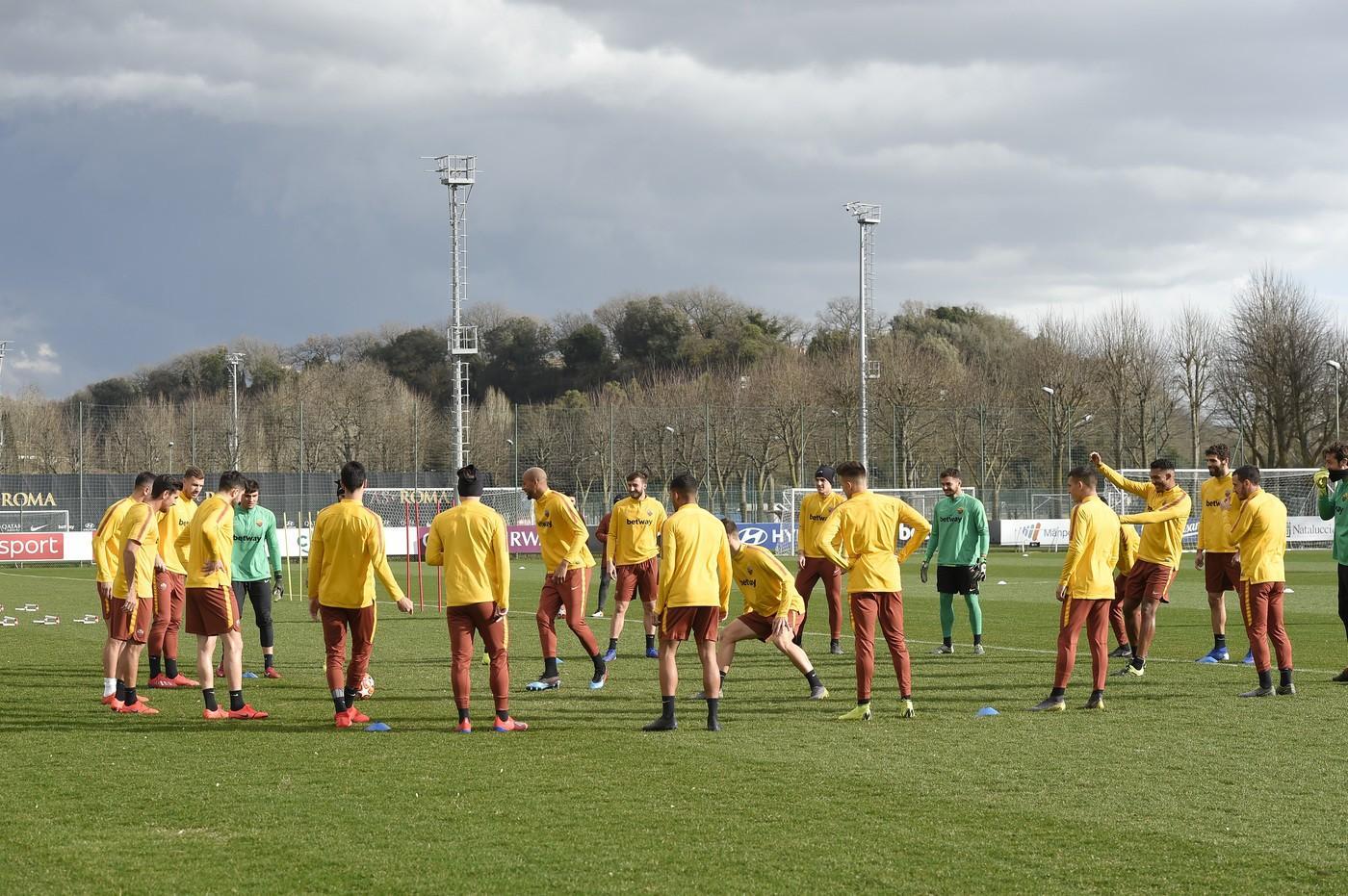 Torello per la squadra, di LaPresse