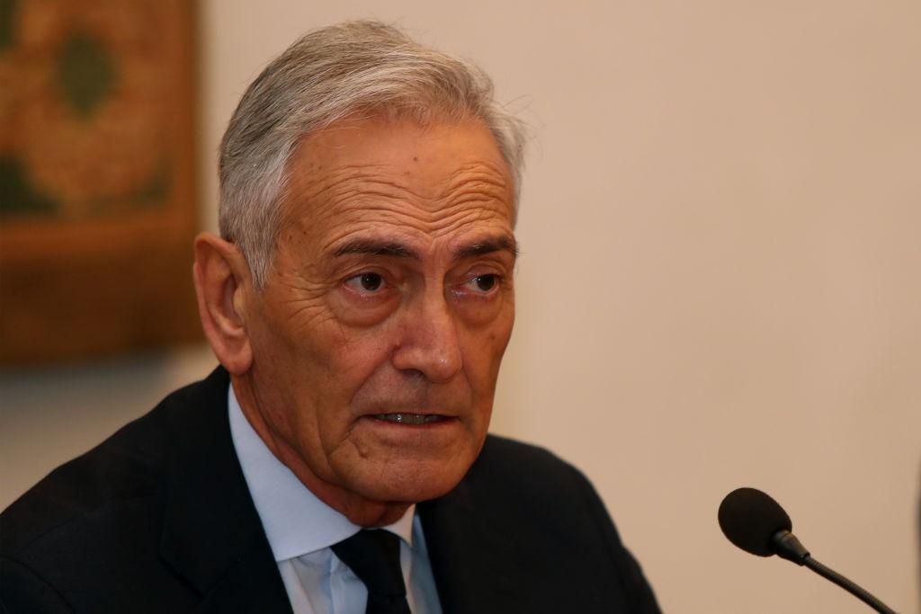 Il presidente della Figc Gravina (Getty Images)