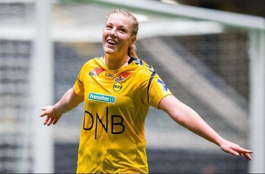 La 22enne Sophie Roman Haug (Foto Instagram @lskkvinner)