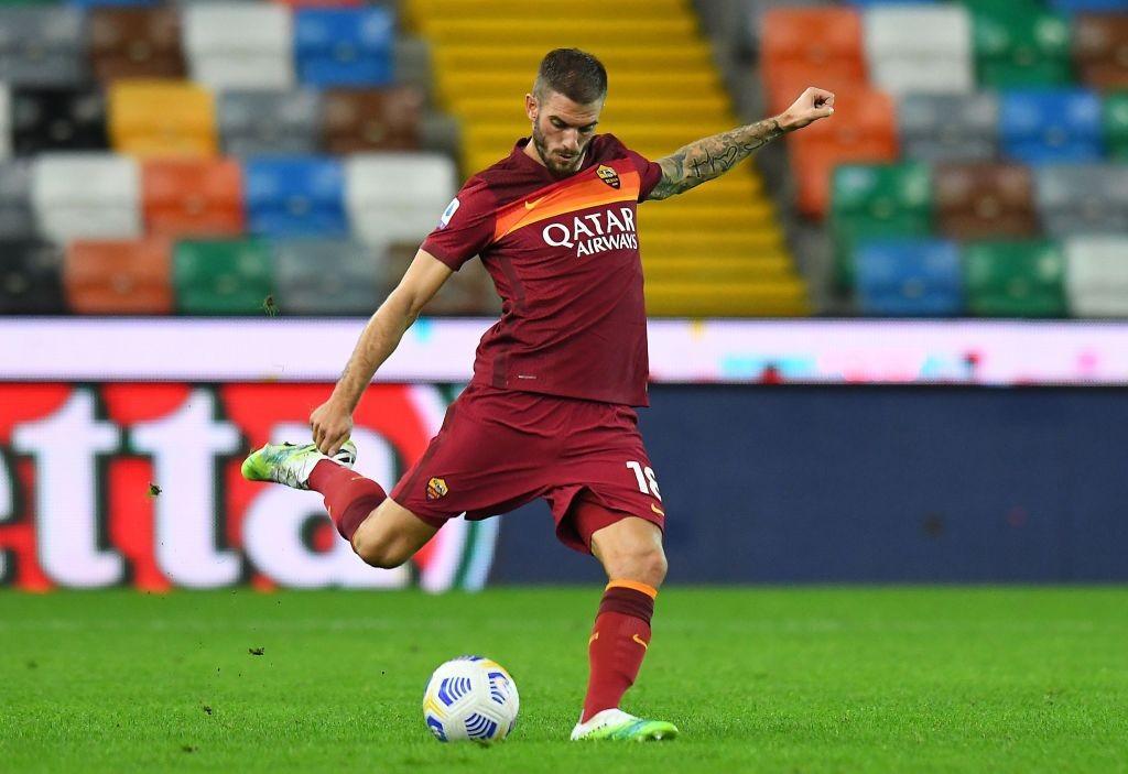 Santon contro l'Udinese nel 2020 (As Roma via Getty Images)