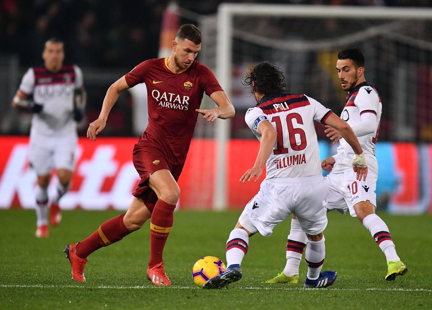 Edin Dzeko, di LaPresse