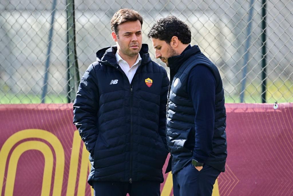 Tiago Pinto e Vincenzo Costa (AS Roma via Getty Images)