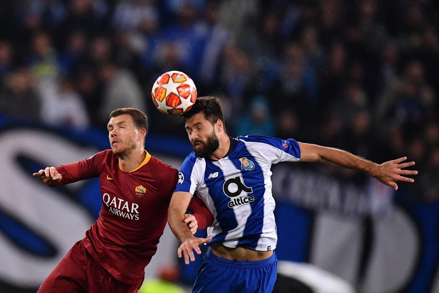 Un momento di Roma-Porto, di LaPresse