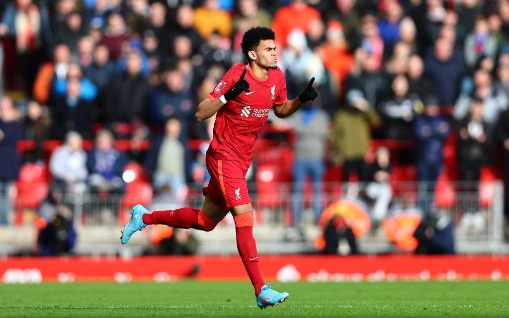 Luis Diaz al debutto con il Liverpool (Getty Images)