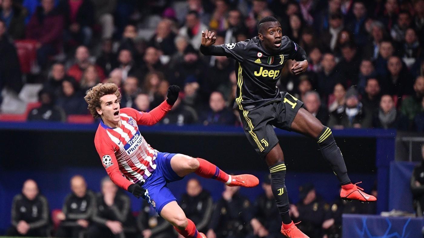 Griezmann e Matuidi a duello, di LaPresse