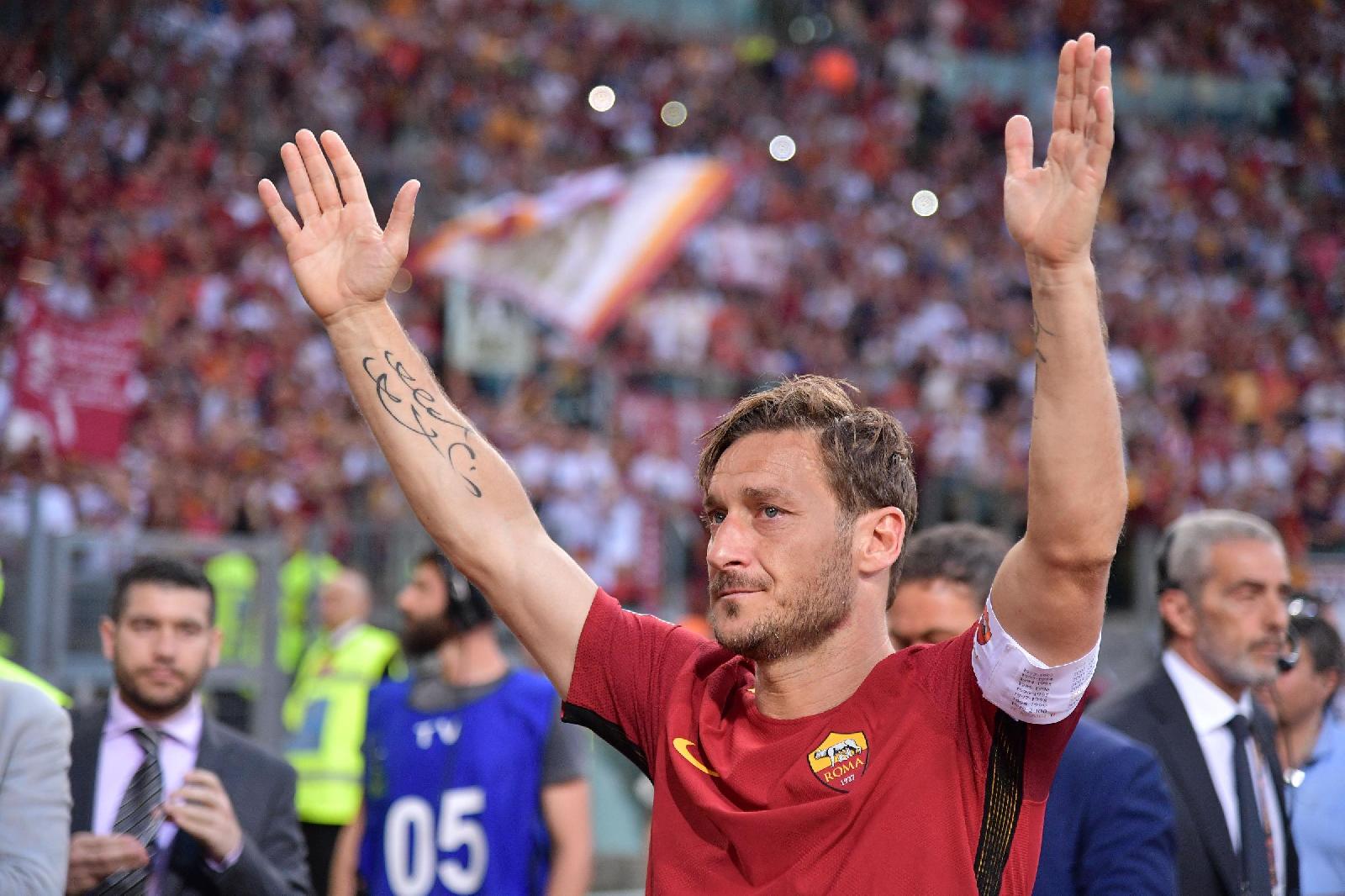 Francesco Totti, di LaPresse