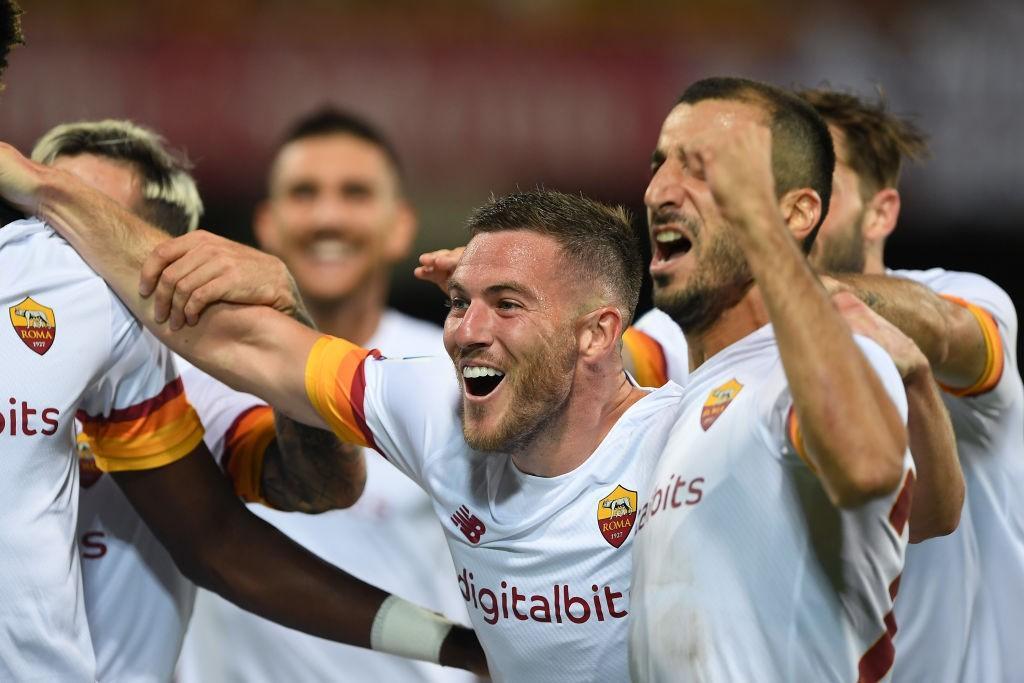 Jordan Veretout  esulta per il gol segnato alla Salernitana (Getty Images)