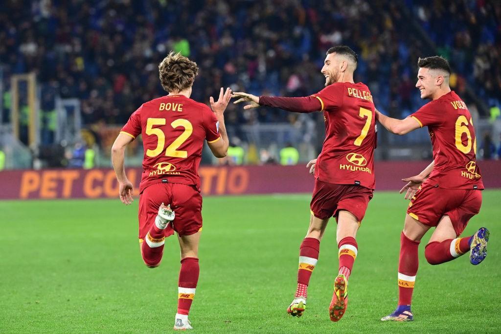 Volpato e Bove (As Roma via Getty Images)