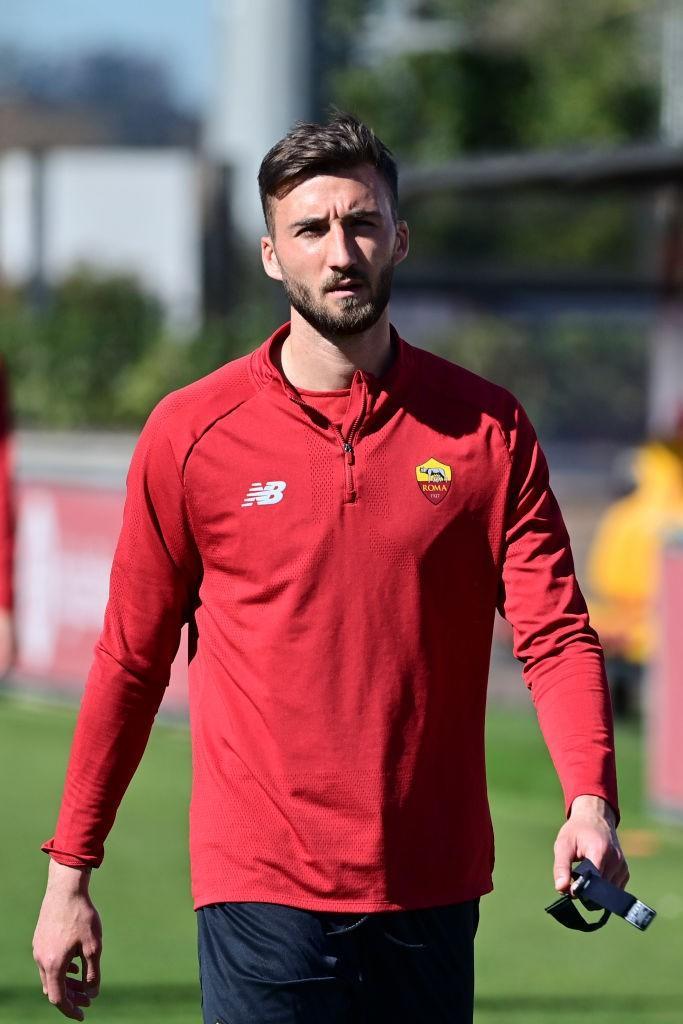 Il numero 4 Cristante  (As Roma via Getty Images)