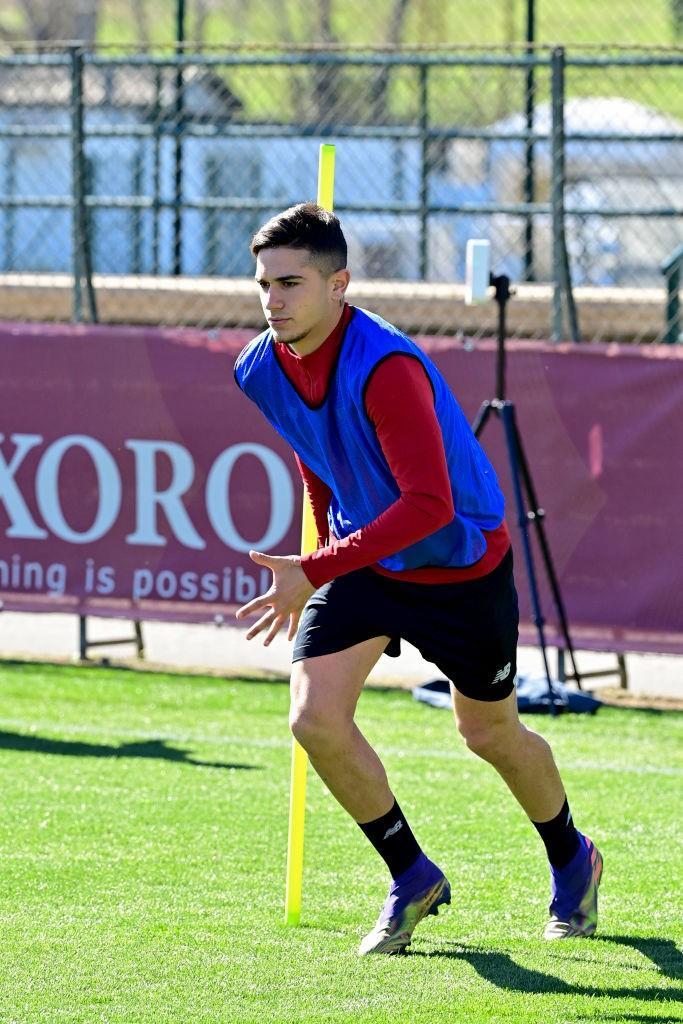 Il giovane Volpato  (As Roma via Getty Images)