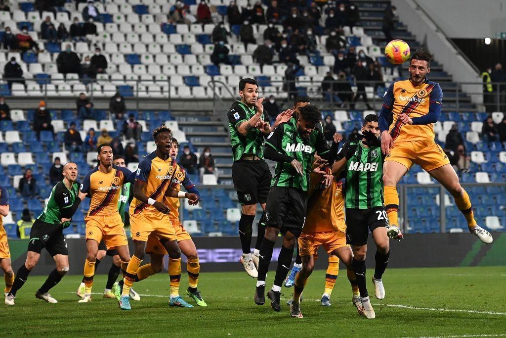 Cristante in gol a Sassuolo (As Roma via Getty Images)