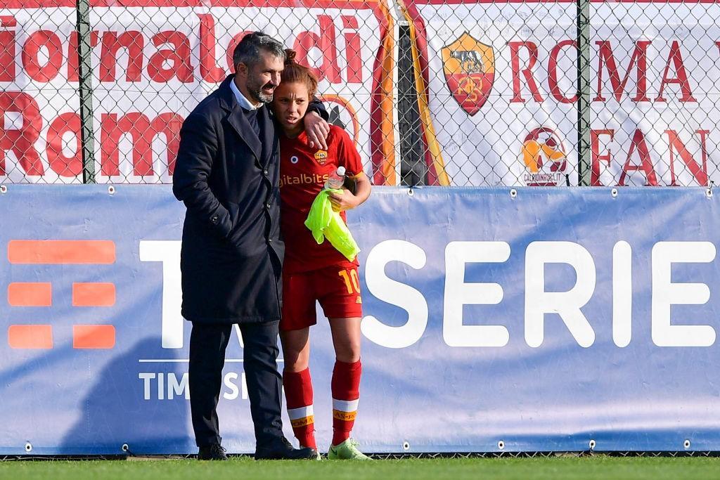 Spugna e Giugliano (As Roma via Getty Images)