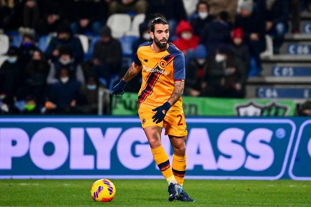 Oliveira in campo con la Roma (As Roma via Getty Images)