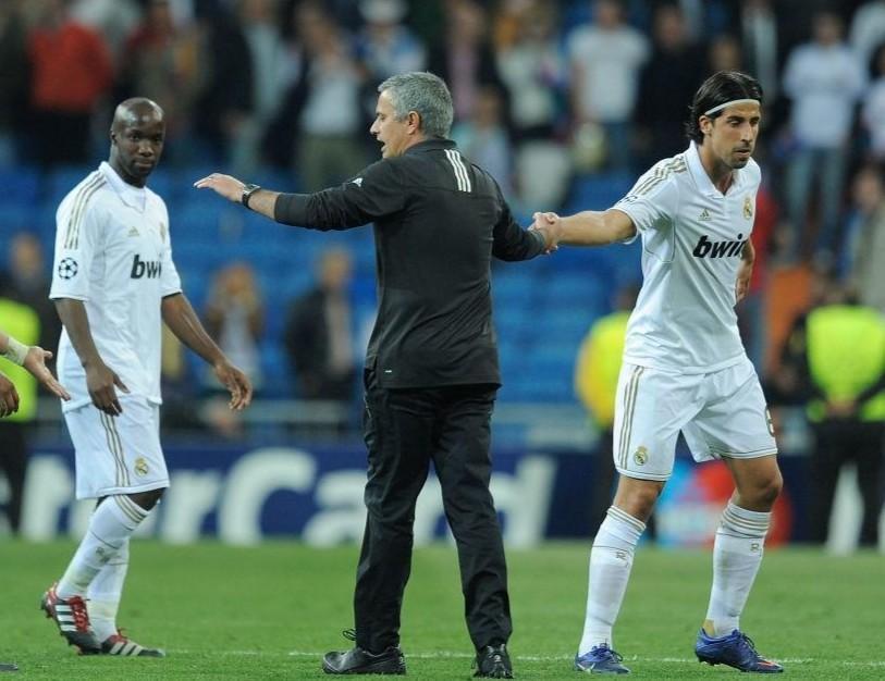 Khedira e Mourinho (Getty Images)