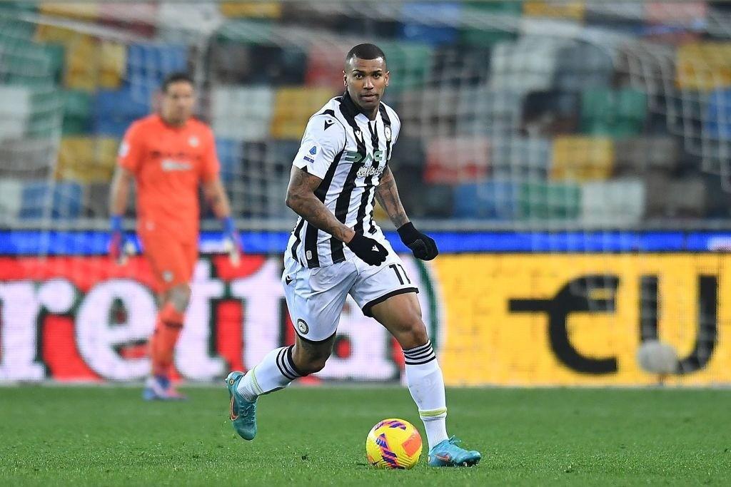 Il centrocampista dell'Udinese Walace (Getty Images)