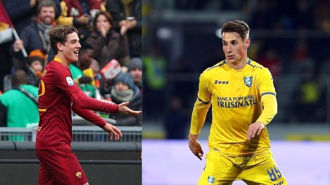 Zaniolo e Pinamonti, ex compagni di squadra all'Inter, di Proietti