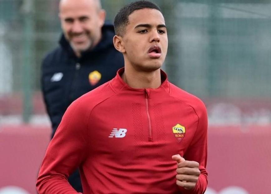 Joao Costa in allenamento (AS Roma via Getty Images)