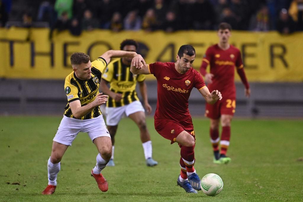 Henrikh Mkhitaryan contr il Vitesse (AS Roma via Getty Images)