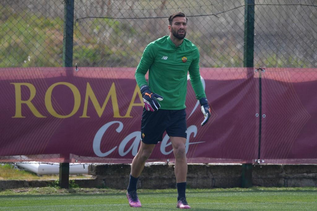 Rui Patricio si allena a Trigoria (AS Roma via Getty Images)