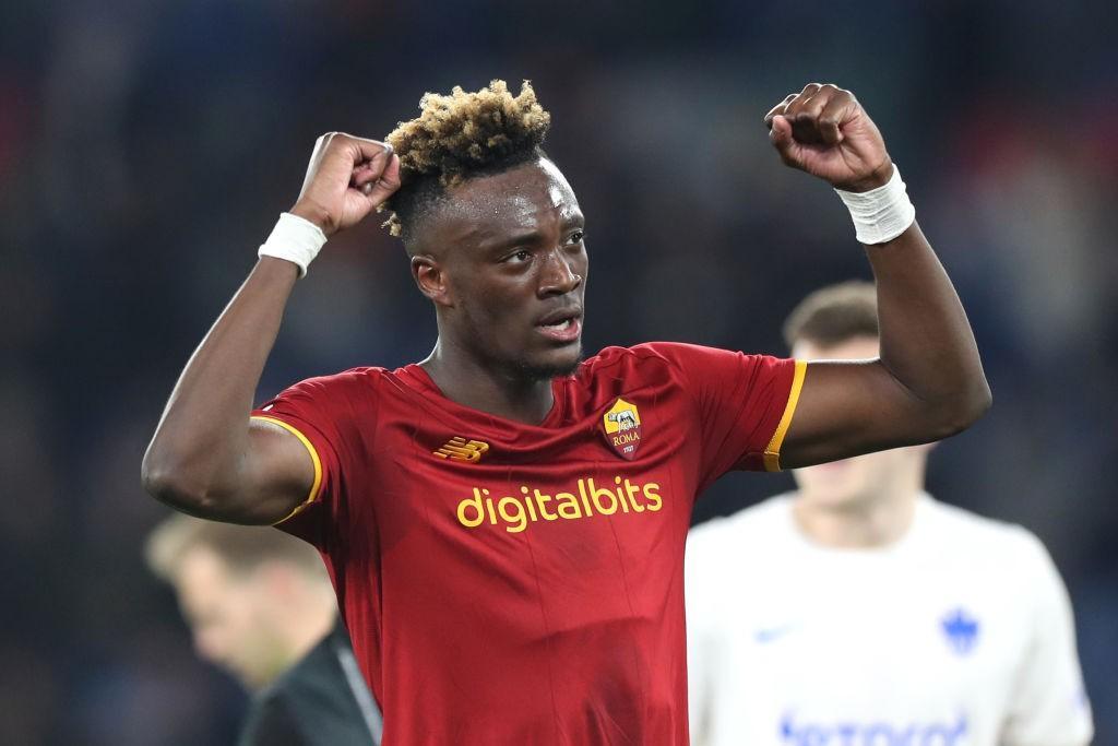 Abraham contro il Vitesse (As Roma via Getty Images)