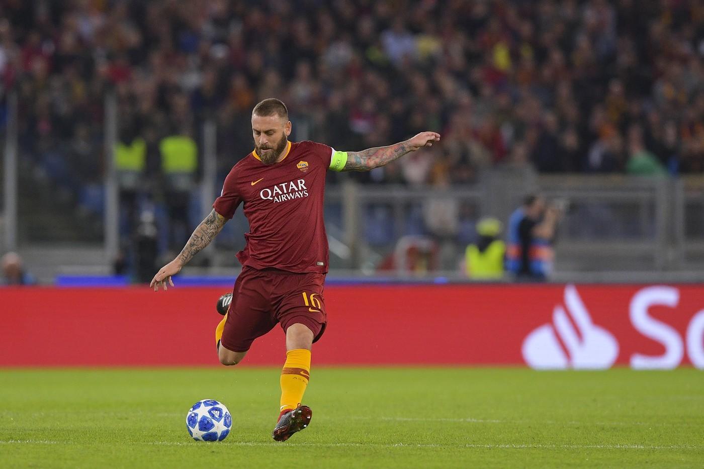 Il capitano della Roma Daniele De Rossi, di LaPresse