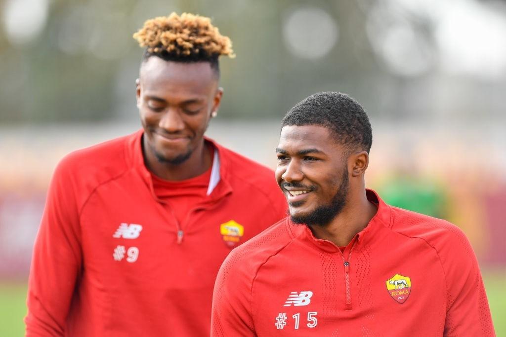 Maitland Niles e Tammy Abraham (AS Roma via Getty Images)