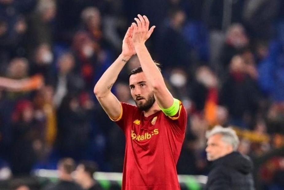 Bryan Cristante contro il Vitesse (AS Roma via Getty Images)