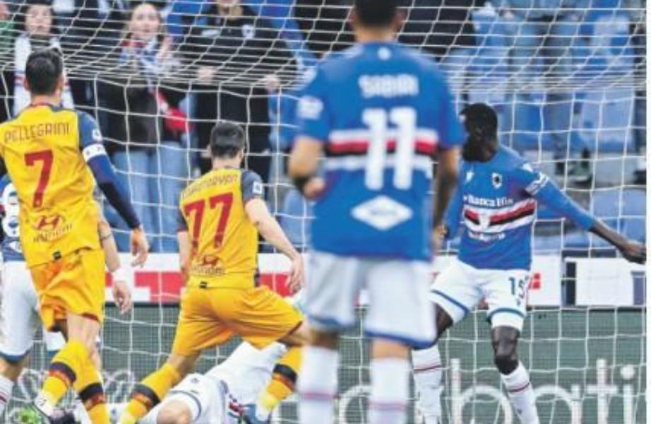 Il goal decisivo di Mkhitaryan (AS Roma via Getty Images)