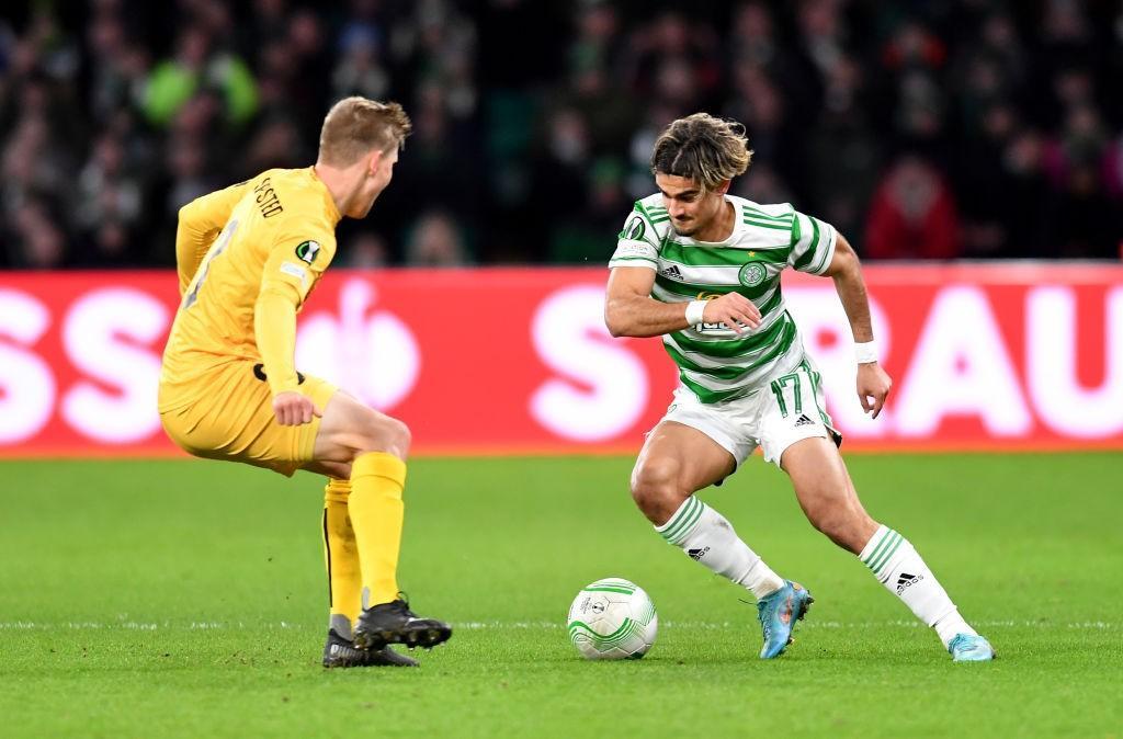 Alfons Sampsted nella gara contro il Celtic (Getty images)