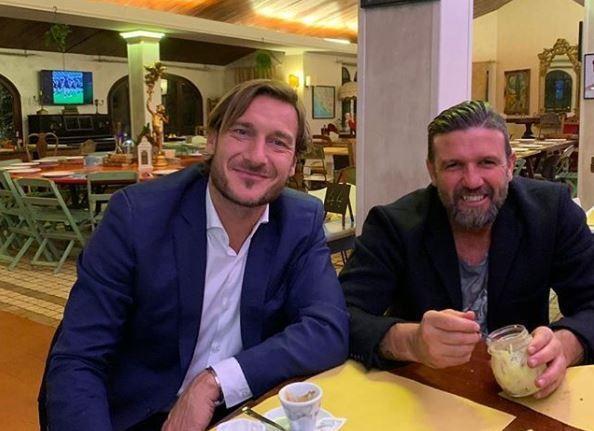 Totti e Candela