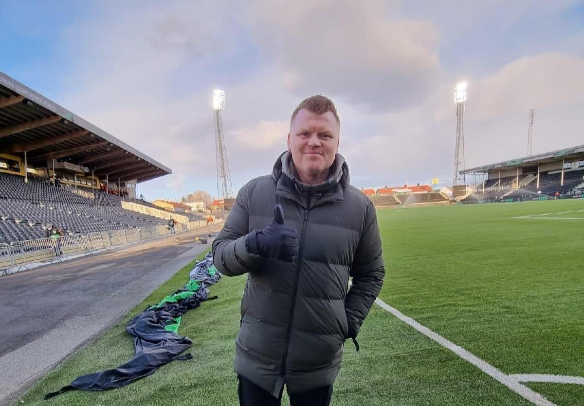 John Arne Riise all'Aspmyra Stadion in occasione di Bodø/Glimt-Roma (MANCINI)
