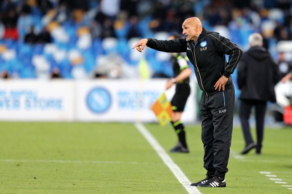 Luciano Spalletti in Napoli-Roma (Getty Images)