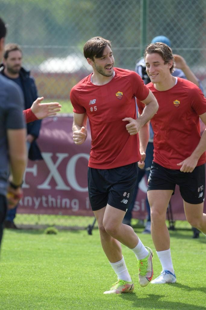 Vina e Bove (As Roma via Getty Images)