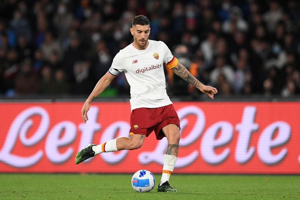 Lorenzo Pellegrini durante Napoli-Roma (Getty Images)