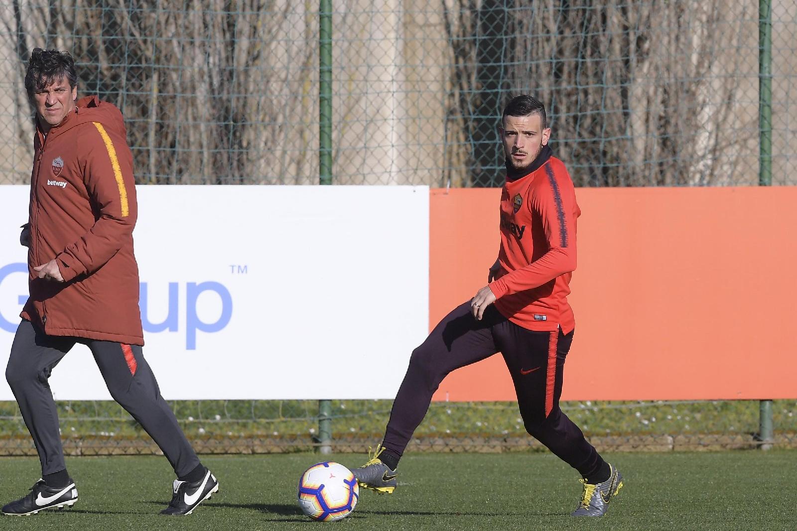 Florenzi in azione, di LaPresse