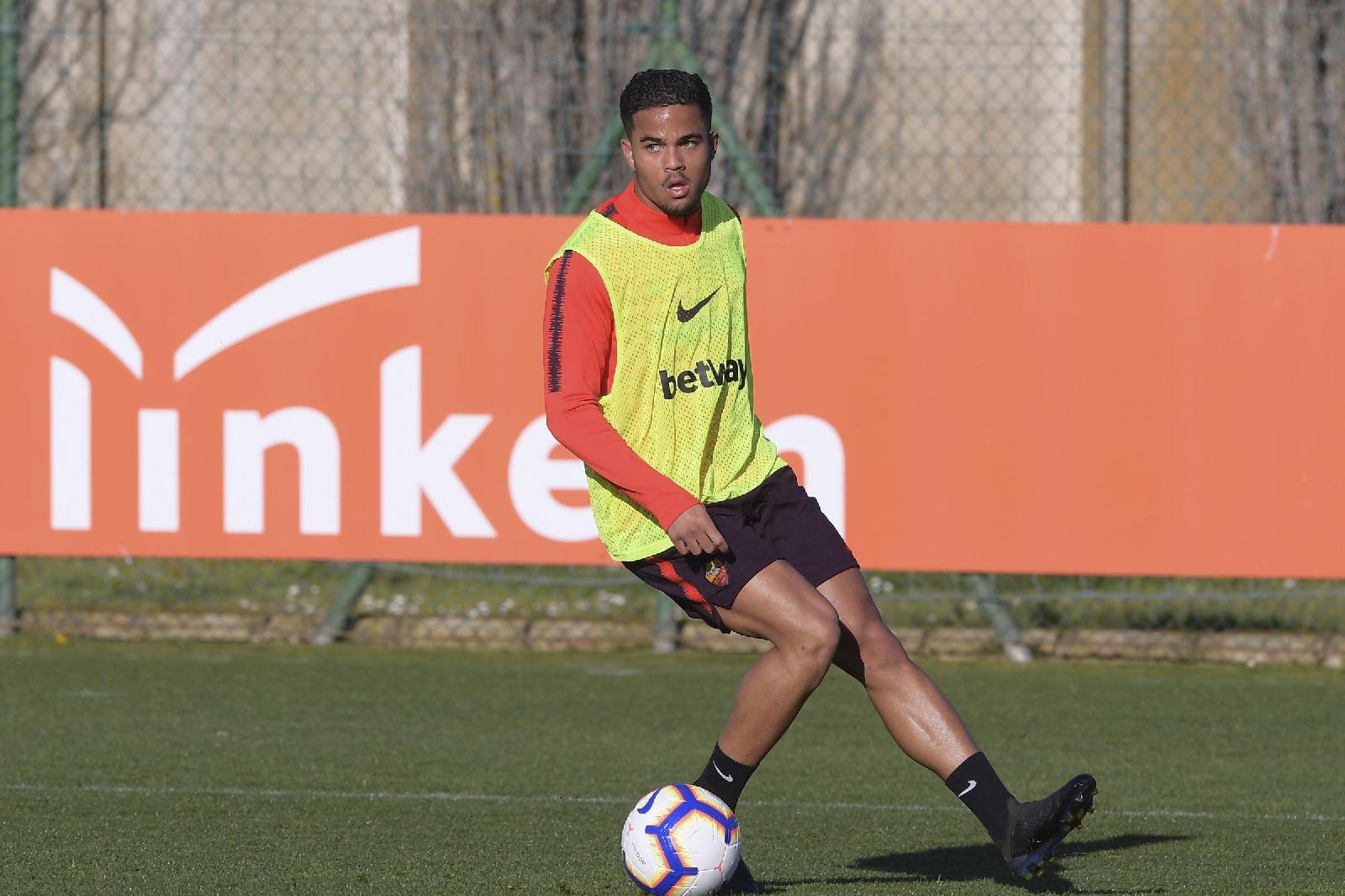 Justin Kluivert in partitella, di LaPresse