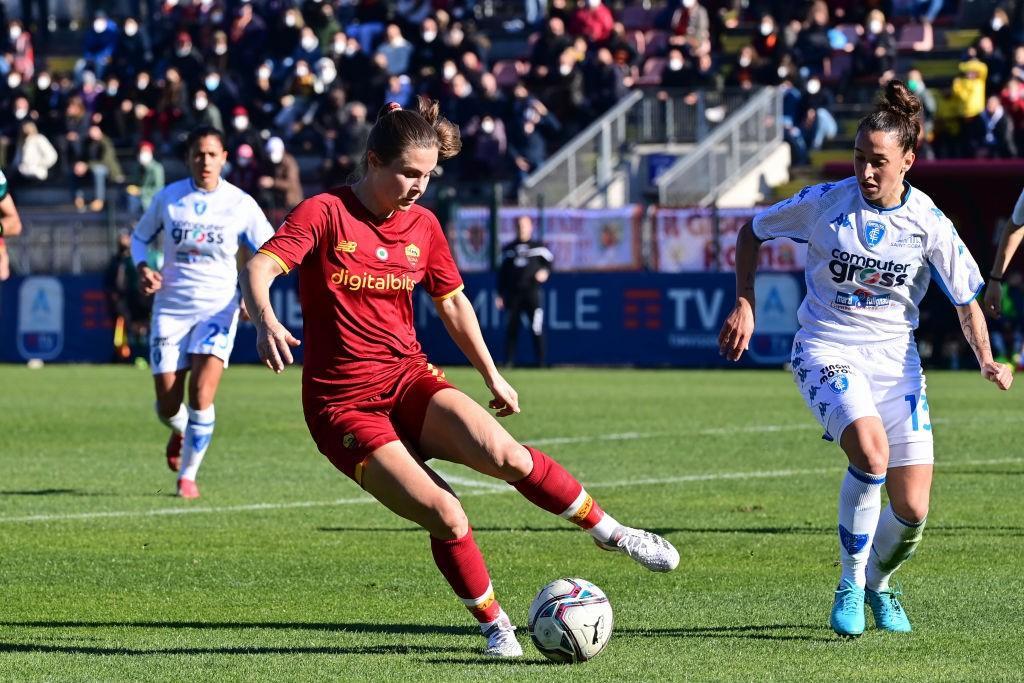 Emile Haavi in azione contro l'Empoli (Getty Images)