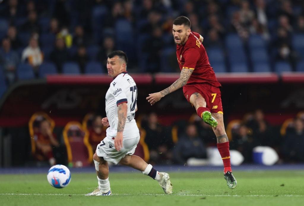 Pellegrini e Medel (As Roma via Getty Images)