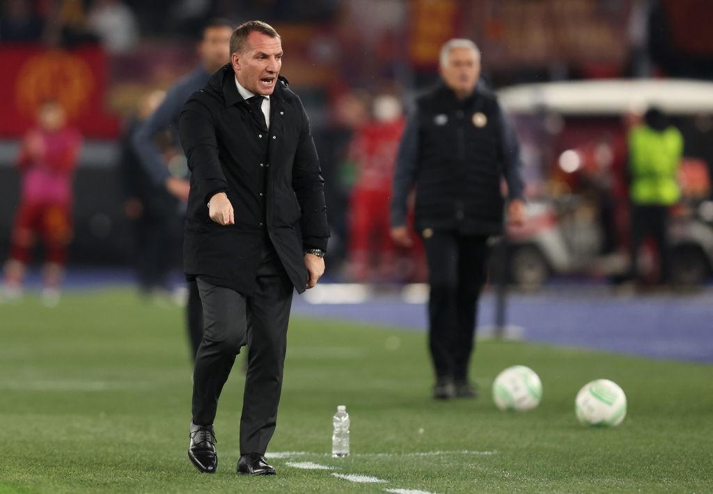 Brendan Rodgers, allenatore del Leicester (Getty Images)