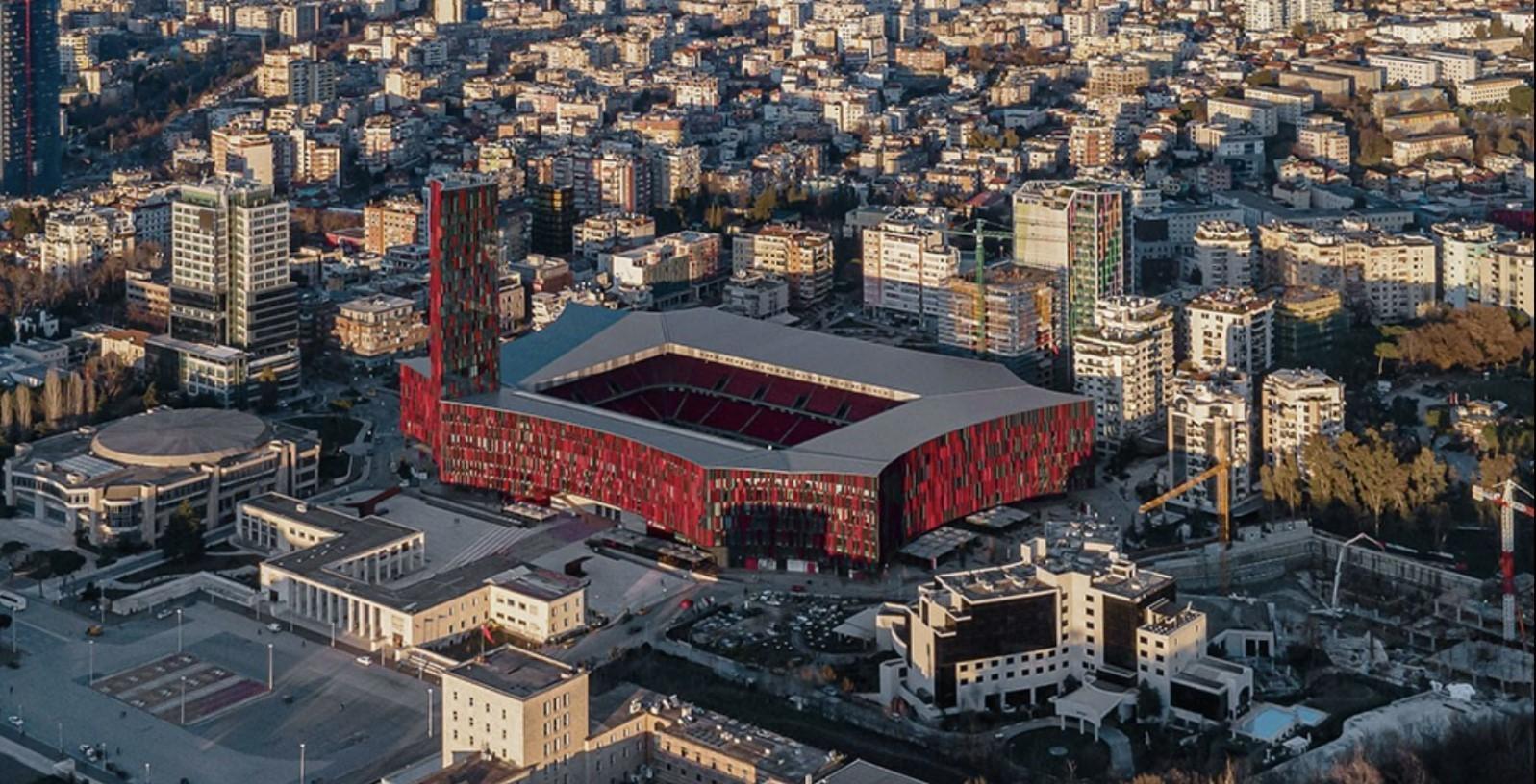 L'Arena Kombëtare di Tirana