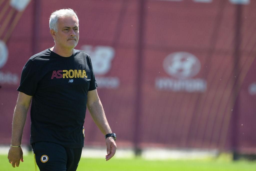 José Mourinho a Trigoria (Getty Images)