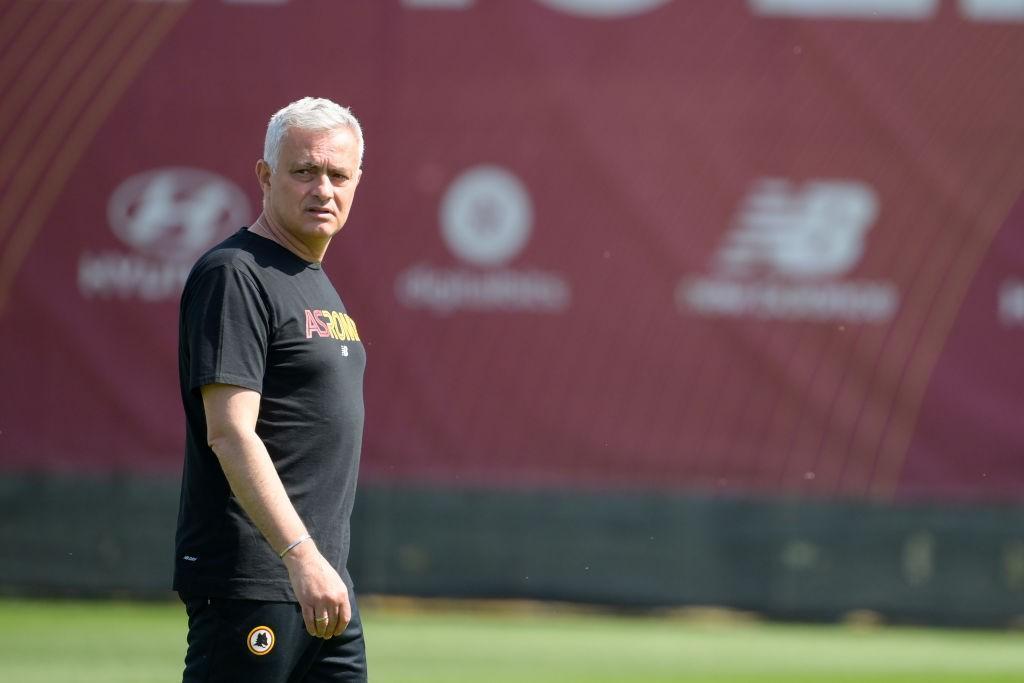 Mou a Trigoria (As Roma via Getty Images)