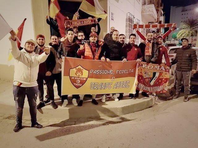 Alcuni membri del Roma Club Tunisia